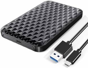 SINGING NOISE 2.5 External Hard Drive Enclosure, SATA III to USB Type C for HDD/SSD 2.5 inch HDD Enclosure