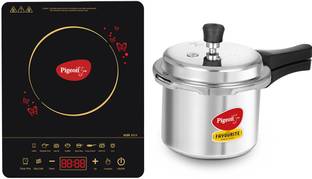 Pigeon Acer Plus Induction Cooktop with IB 3 Ltr Pressure Cooker 2020 Combo