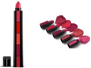 HINSHITSHU Red Edition 5 in 1 Beauty Pocket Matte Lipstick