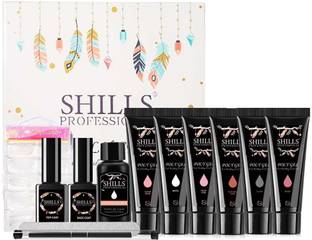 Shills Professional Nail Art Fast Building Poly Gel Kit