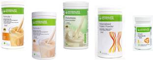 Herbalife Nutrition Formula 1 Orange & Vanilla + Protein Powder 400 G + Shake Mate + Afresh Lemon Protein Shake