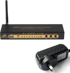 microware HD851BT DTS AC3 5.1 Audio Converter Decoder 4K ARC SPDIF Coxial Optical Splitter Media Streaming Device