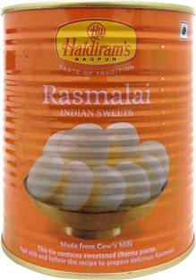 हल्दीराम'स रसमलाई टिन