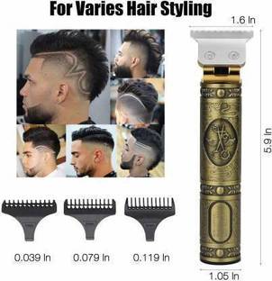 AJFuture Professional MaxtopT99 Rechargeable Cordless Electric Blade Beard Trimmer A92 Trimmer 120 min  Runtime 4 Length Settings