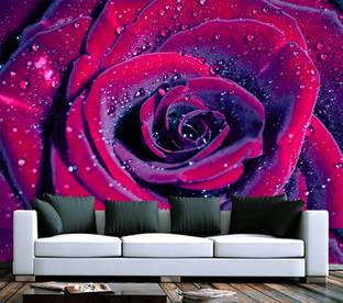 HD PRINT HOUSE 245 cm x 40 cm Waterproof Floral & Botanical Vinyl Wallpaper