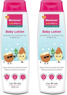 Morisons Baby Dreams Baby Lotion Combo 200ml - Pack of 2