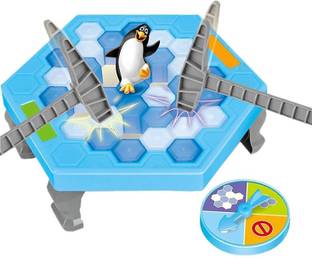 ARNIYAVALA Robot Double Hammering Balance Penguin Ice Breaking Game Strategy & War Board Game