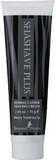 Shahnaz Husain Shashave Plus - Herbal Lather Shaving Cream - 70 Gm