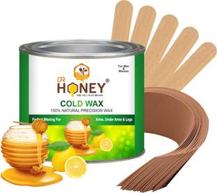 DR.HONEY cold wax 600.17 gram soft wax waxing For all skin 100% natural Wax