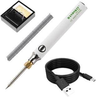 amiciTools USB Soldering Iron, 8W 3-Speed Temperature Adjustment Mini Solder Tool 8 W Temperature Controlled