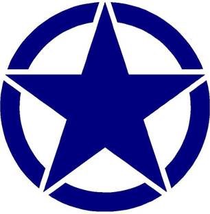 BikerZZZcluB star Motorcycle Tank Sticker