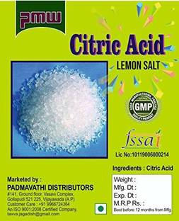 PMW Citric Acid Crystals - Food Grade - 100 Grams Citric Crystals