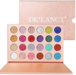 Beili DE'LANCI Pressed Glitter Eyeshadow Palette 19.2g