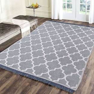 Sparrow world Grey Chenille Area Rug