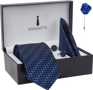 KRAWATTE Satin Tie & Cufflink