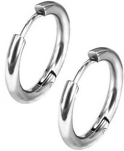 ANORI Mens Women girls boys Valentine Multi Hoop Bali earrings combo stylish design Metal Hoop Earring