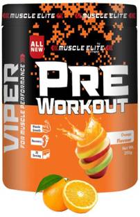 MUSCLE ELITE FITNESS Pre Workout Supplement to Boost Your Energy For Men (Increased) Endurance Orange Energy Drink