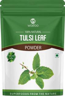 Wostoo Natural Tulsi Leaf Powder For Skin & Hair Treatment 50g (Pack of 1)