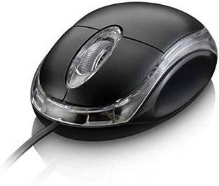 Elderbuy Wired USB Mouse Wired Ambidextrous Optical Mouse
