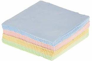 QWEEZER Microfiber Eye Glass Phone Screen Camera Lens Cleaner Cloth [5"X5"](Pack of 100) for Computers, Laptops, Mobiles