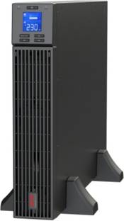 APC SRV1KUXI-IN 230 V Online/double-conversion Tower Model, Rack-mount Model UPS with Overload Protection with Digital Display 4 Outlet Plugs