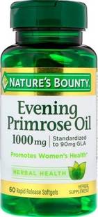 Nature's Bounty Evening Primrose Oil 1000 mg - 60 Rapid Release Softgels