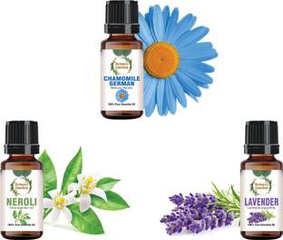 botanic garden Combo of Chamomile,Neroli,Lavender Essential Oil for Chapped Lips-10ml each