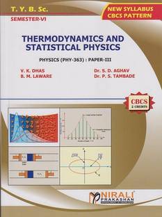 THERMODYNAMICS AND STATISTICAL PHYSICS: Physics (PHY-363) Paper 3 (TYBSc Semester 6)
