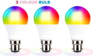 FOXSUN 10 W Basic Round B22 LED Bulb