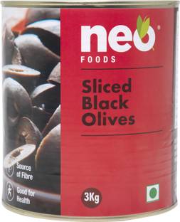 neo Sliced Black Olives I 100% Vegan I Non-GMO I Olives