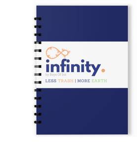 Rays Of Ink Reusable Notebook A5 Notebook Unruled 40 Pages