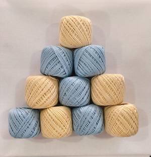 JOEJOE Embroidery Material Crochet Cotton Thread Yarn for Knitting and Craft Making Embroidery Hoop