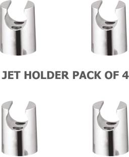 VicTac ABS Universal Faucet Wall Hook Stand Holder Chrome Plated For Jet Spray packof 4 Health  Faucet