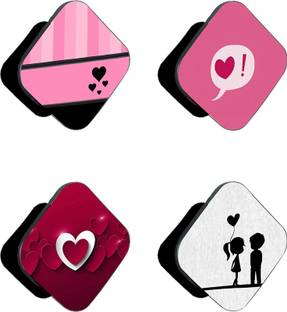 iCopertina Pack Of 4 Love Hearts Mobile Holder