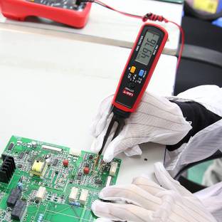 uptodatetools Digital Smart SMD Tester Tweezers Intelligent LCR Meter Diode Continuity Digital Multimeter