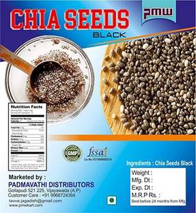 PMW Original Chia Seeds for Health - Weight Management - 100 Grams Seed