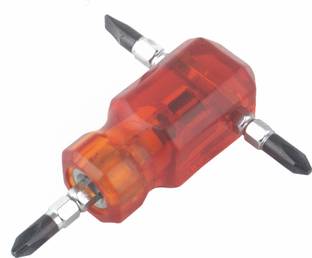 FASTIDIOUS 4 in 1 Stubby Screwdriver Stubby Screwdriver