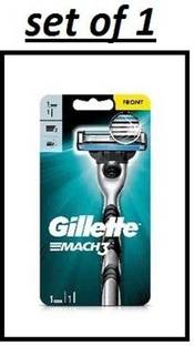 Gillette Mach3 Razor 1 Cartridge + 1n Handle of 1, Men