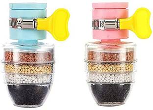 jpdsrn Water Filter Purifier Faucet_(pack of 2) Tap Mount Water Filter