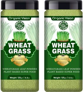 Organic Vision Wheat Grass Powder - Vegan| Immunity Booster & Detox