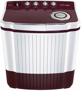 Voltas Beko by A Tata Product 7 kg Semi Automatic Top Load Washing Machine White