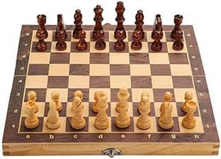 Traders Handcrafted Unique Foldable Chess Set for 2 Players 14 x 14 In 14 cm Chess Board