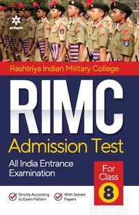 Rashtriya Indian Military College Rimc Admission Test for Class VIII