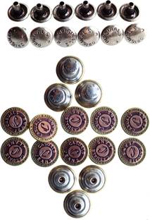 TLO JEAN'S ( pack of 20 ) Metal Buttons