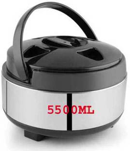 PEXMON High Quality Chapati HOT POT Buffet Casserole stainless steel Casserole 5500ml Cook and Serve Casserole