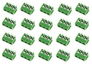 ERHIndia (Pack of 20) Screw Terminal Block Connector YX-126 Electronic Components Electronic Hobby Kit