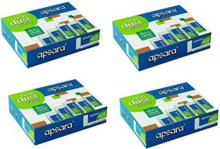 APSARA Non Dust Eraser Pack Of 80 Non-Toxic Eraser