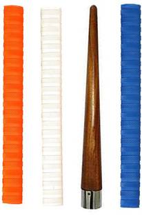 Rexco Cricket Bat Grip Combo (3 Grip) Bat Grip With Free Grip Cone Super Tacky