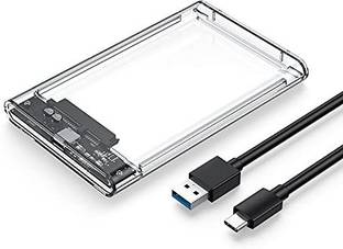 coolcold 2.5 inch SATA Hard Drive HDD/SSD Enclosure USB3.0 External Sata Hard Disk Casing 2.5 inch Shock Resistant Type C 2.5 Sata Hard Casing