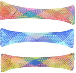Emily Pets Soothing Marble Fidgets Cat Kitty Toys Fidget Marble mesh (Multicolor, 3 Pcs) Nylon, Marble Stick For Cat